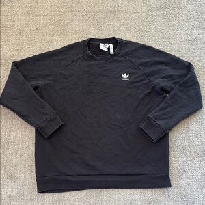 Adidas Men's Crewneck Sweater in Black
